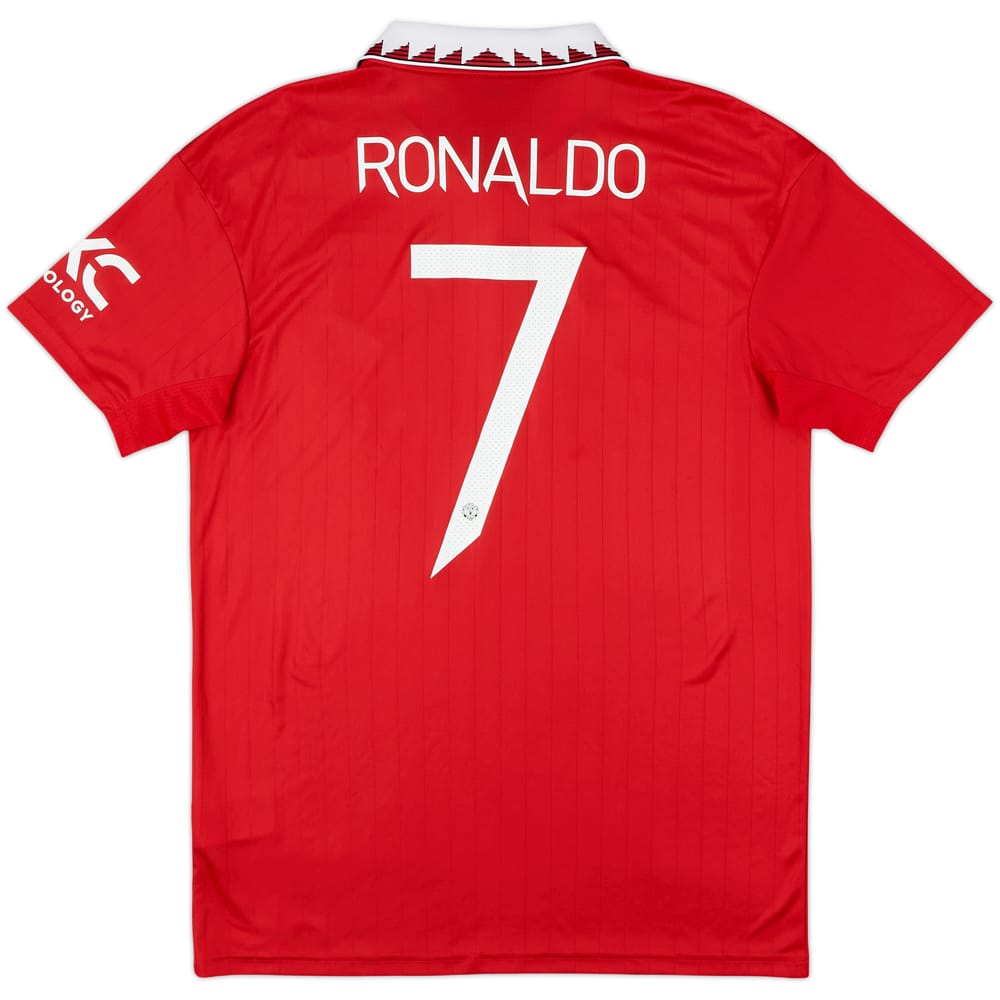 2022-23 Manchester United Home Shirt Ronaldo #7 - 6/10 - (M)