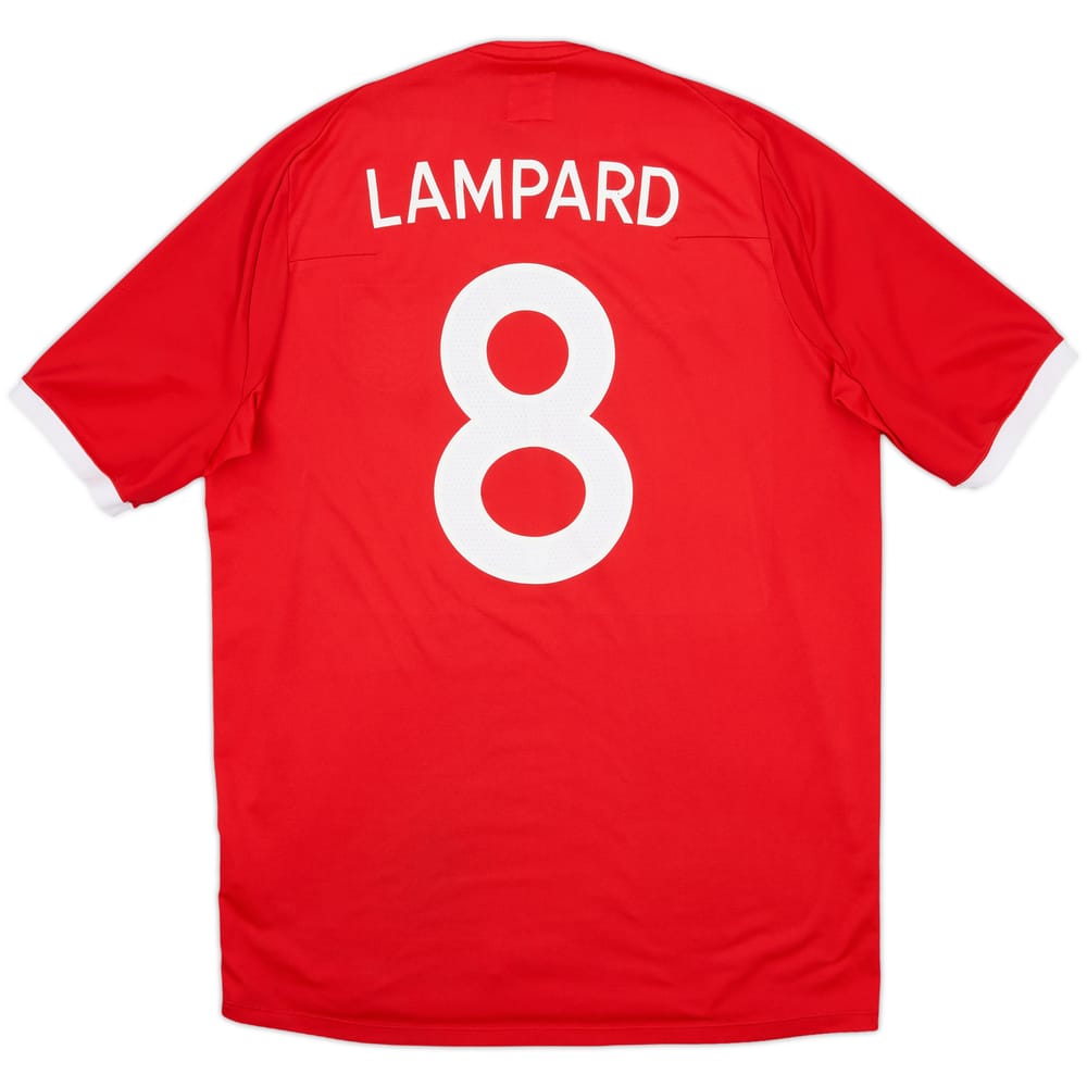 2010-11 England Away Shirt Lampard #8 - 7/10 - (L)