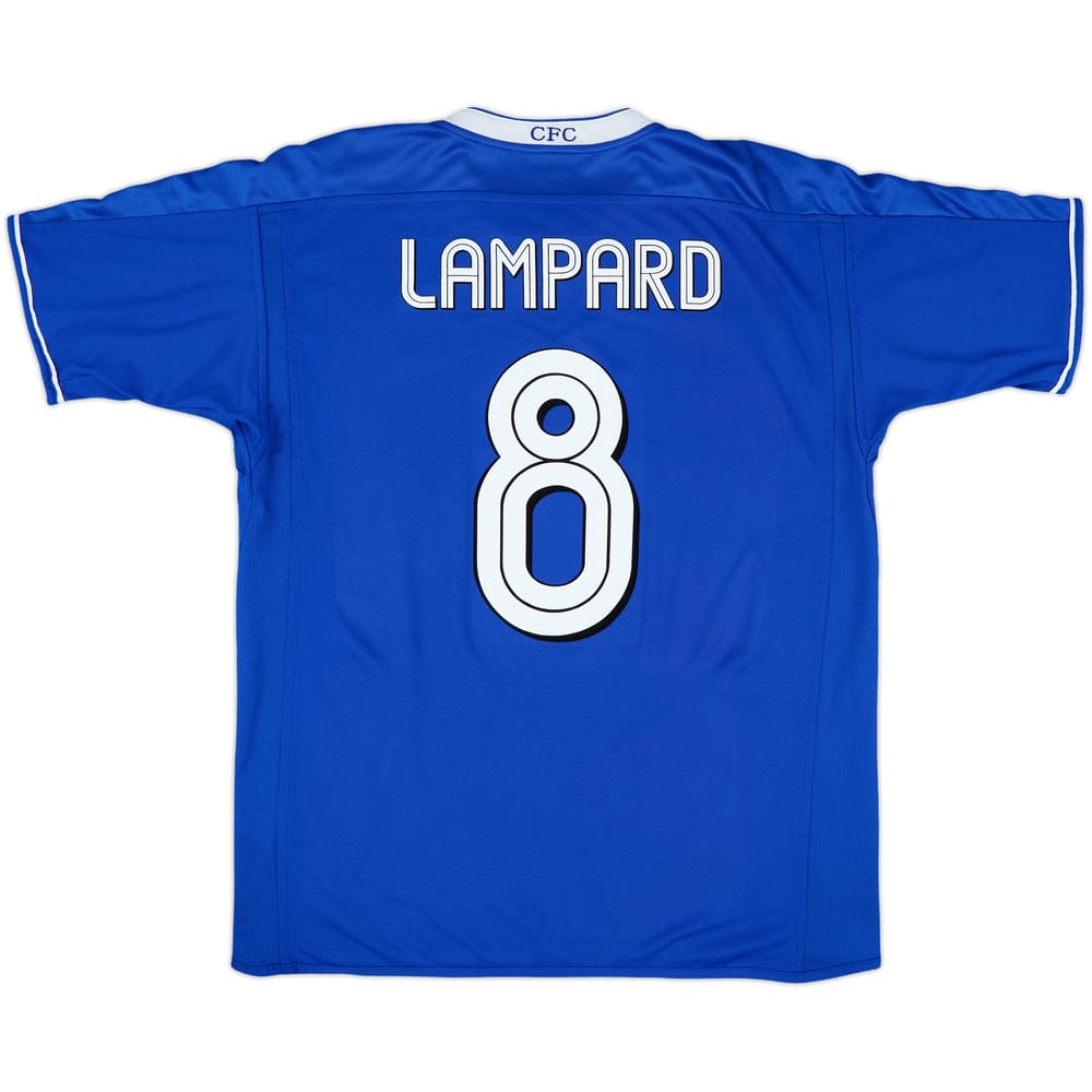 2003-05 Chelsea Home Shirt Lampard #8 - 6/10 - (L)