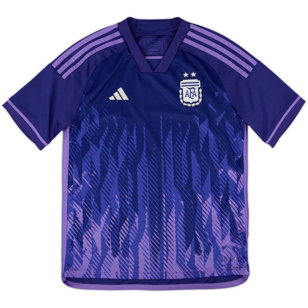 2022-23 Argentina Away Shirt - 6/10 - (L.Boys)