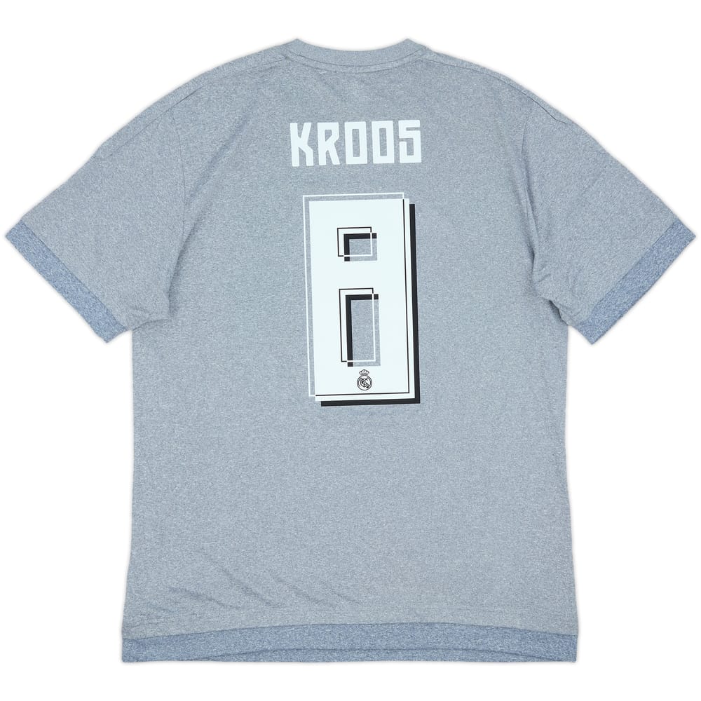 2015-16 Real Madrid Away Shirt Kroos #8 - 8/10 - (L)