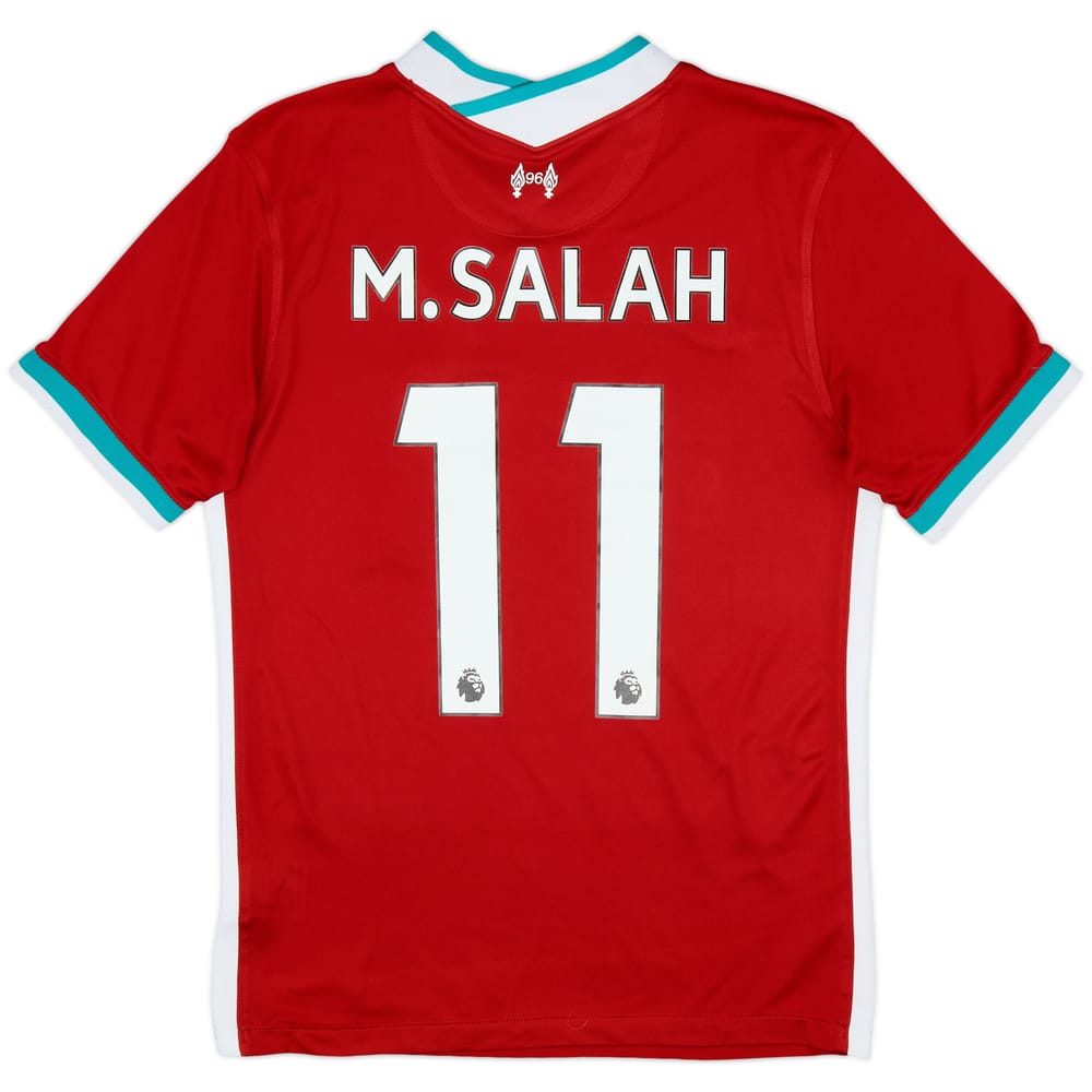 2020-21 Liverpool Home Shirt Salah #11 - 8/10 - (S)