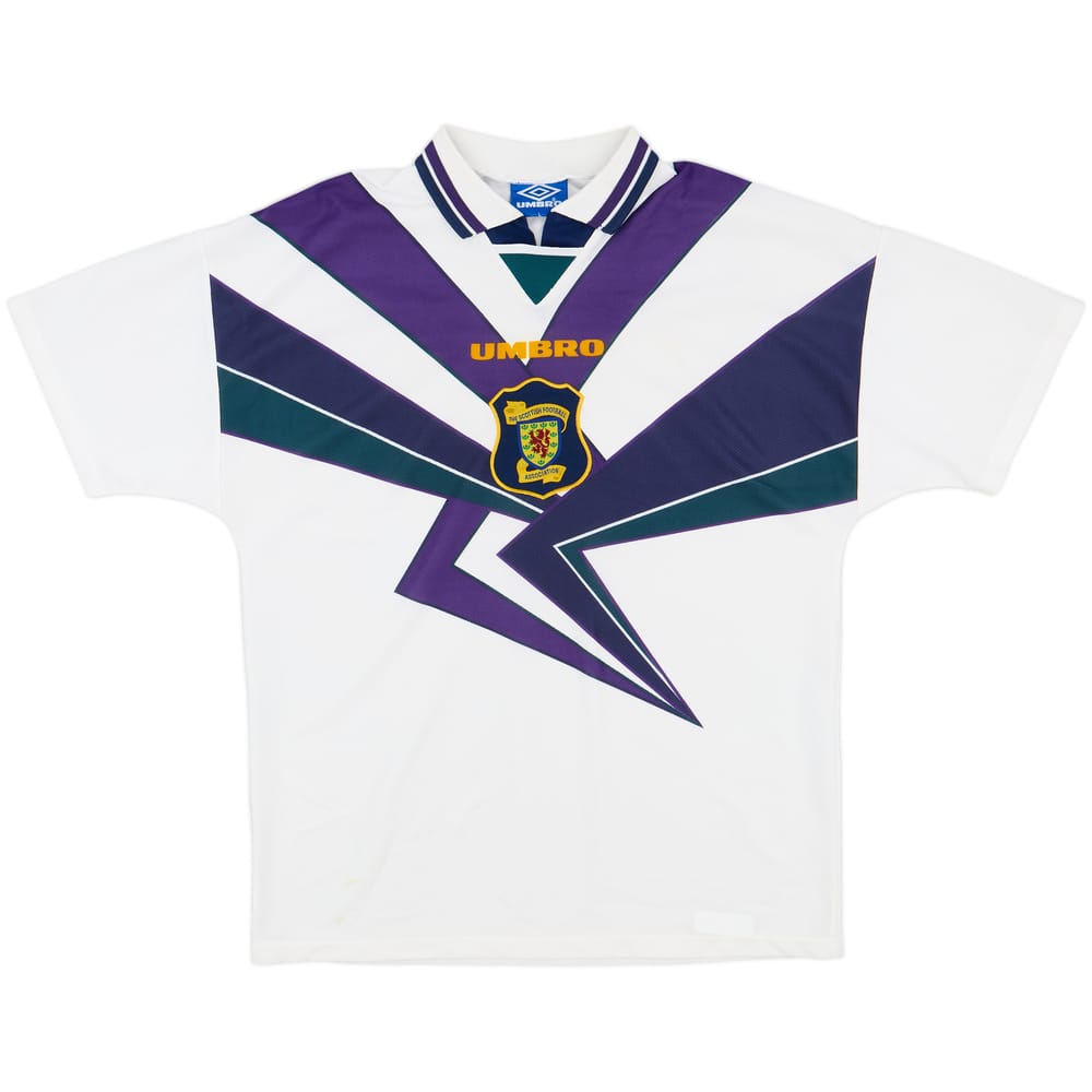 1995-96 Scotland Away Shirt - 8/10 - (L)
