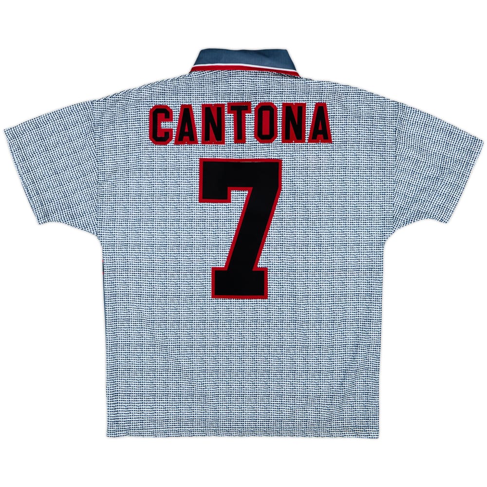 1995-96 Manchester United Away Shirt Cantona #7 - 9/10 - (M)