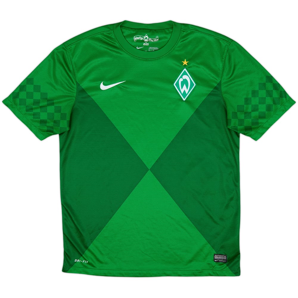 2012-13 Werder Bremen Home Shirt - 9/10 - (M)