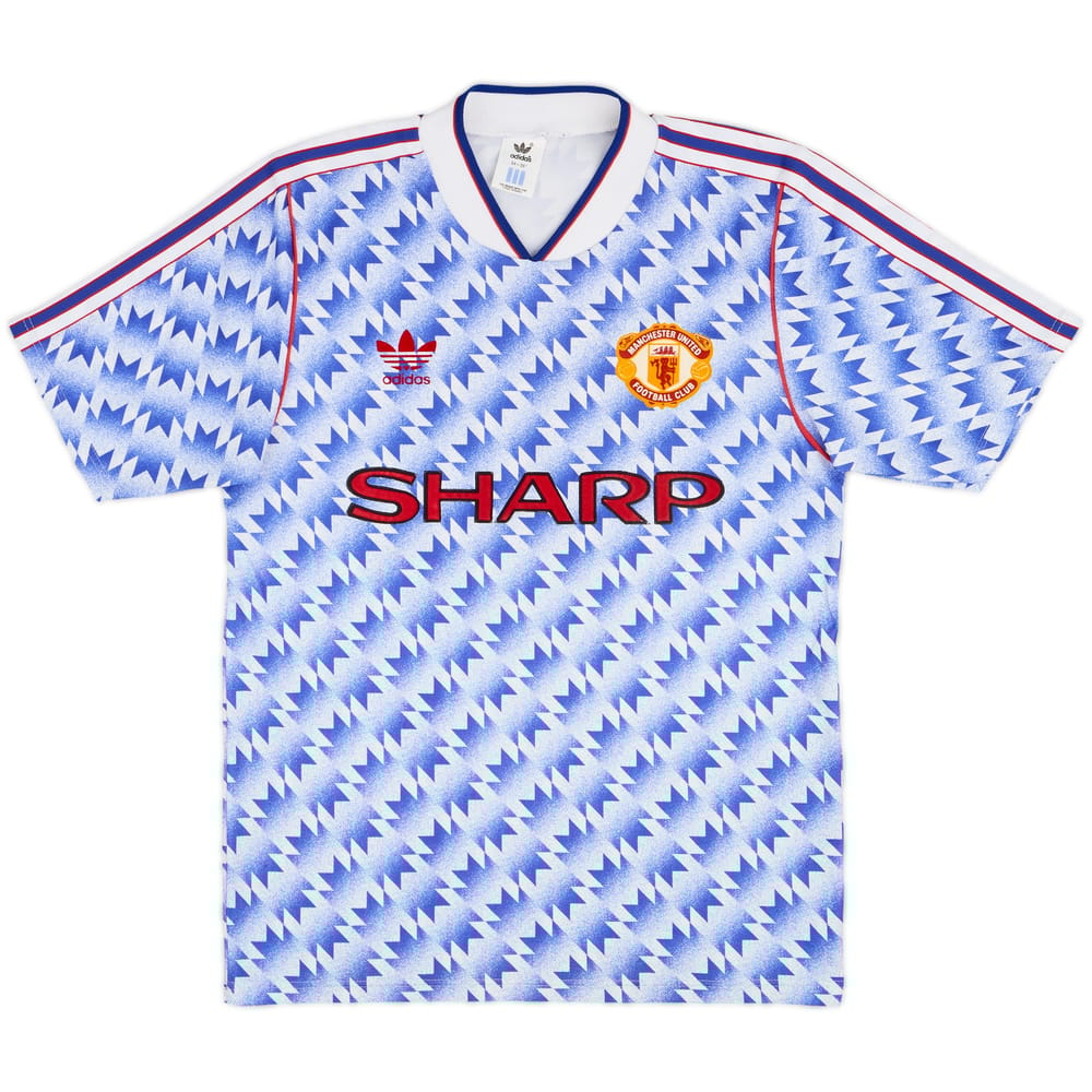 1990-92 Manchester United Away Shirt - 8/10 - (S)