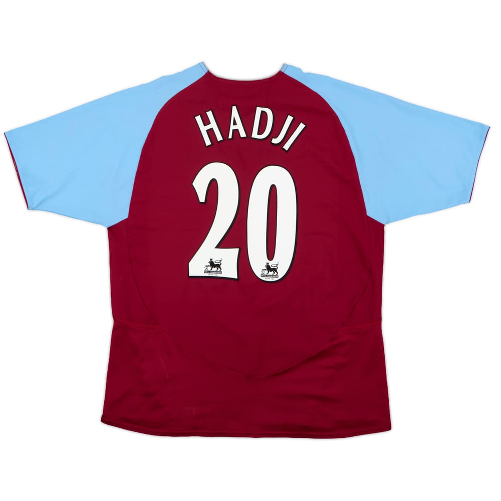 2003-04 Aston Villa Home Shirt Hadji #20 - 7/10 - (M)