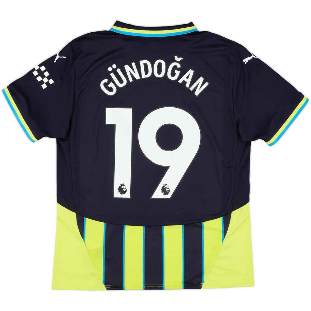 2024-25 Manchester City Away Shirt Gundogan #19 - 8/10 - (L)