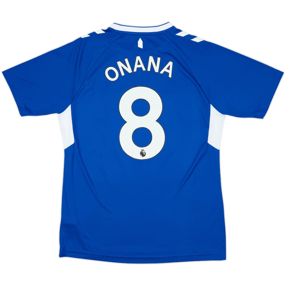 2022-23 Everton Home Shirt Onana #8 - 8/10 - (L)
