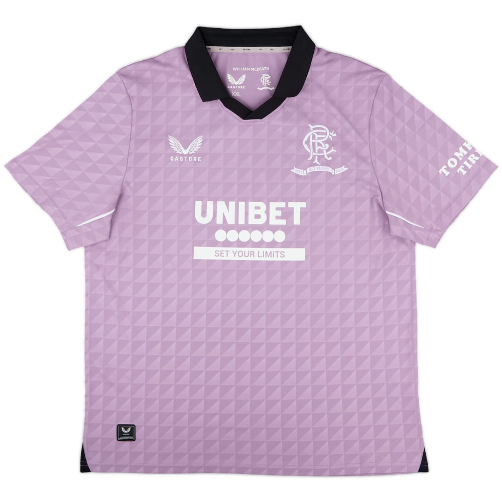 2021-22 Rangers '150 Years Anniversary' Third Shirt - 8/10 - (XXL)