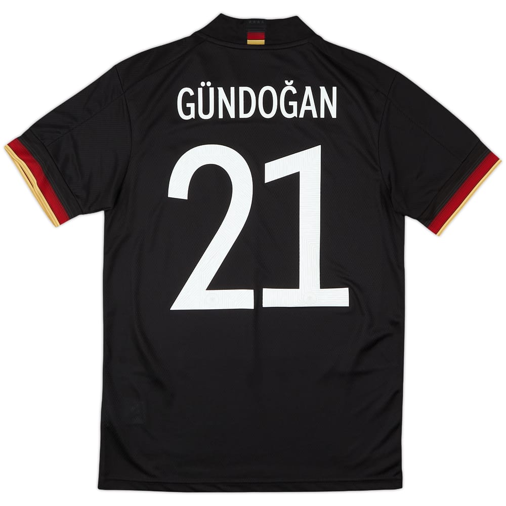 2020-21 Germany Away Shirt Gundogan #21 - 10/10 - (S)