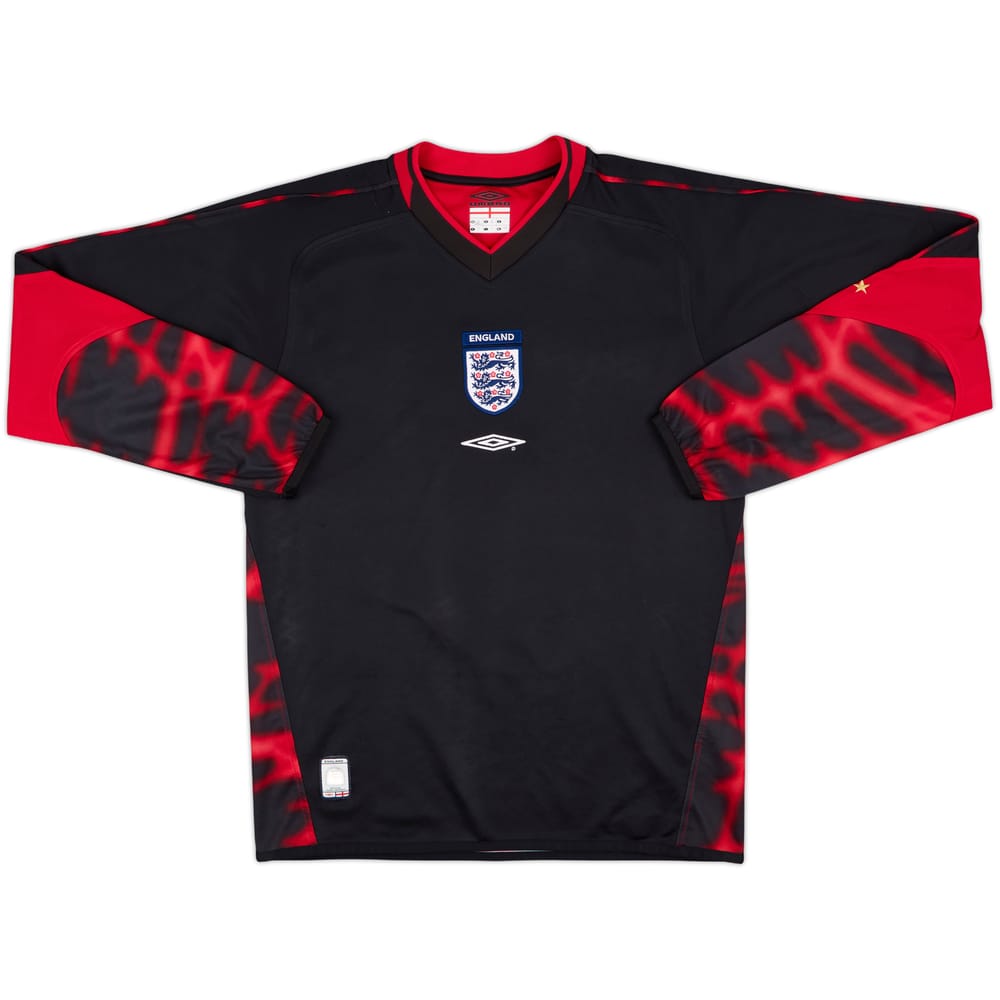 2002-03 England GK Shirt - 9/10 - (S)