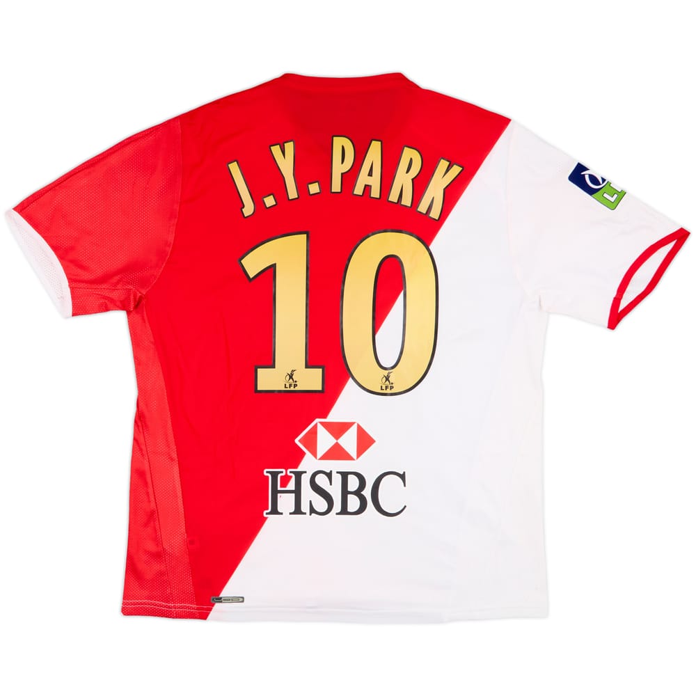 2008-09 Monaco Home Shirt J.Y.Park #10 - 5/10 - (L)