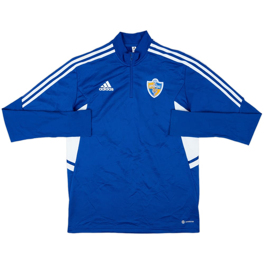 2022 Ulsan Hyundai adidas 1/4 Zip Training Top - 8/10 - (L)