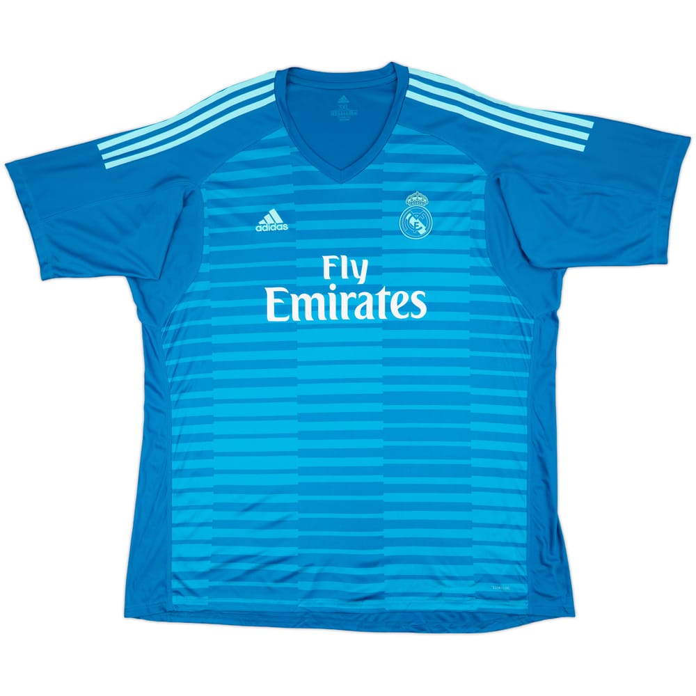 2018-19 Real Madrid GK S/S Shirt - 9/10 - (3XL)