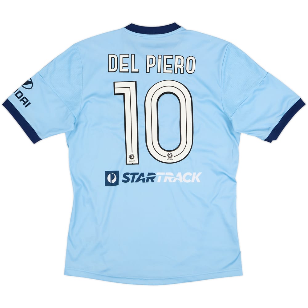 2014-15 Sydney FC Home Shirt Del Piero #10 - 9/10 - (M)