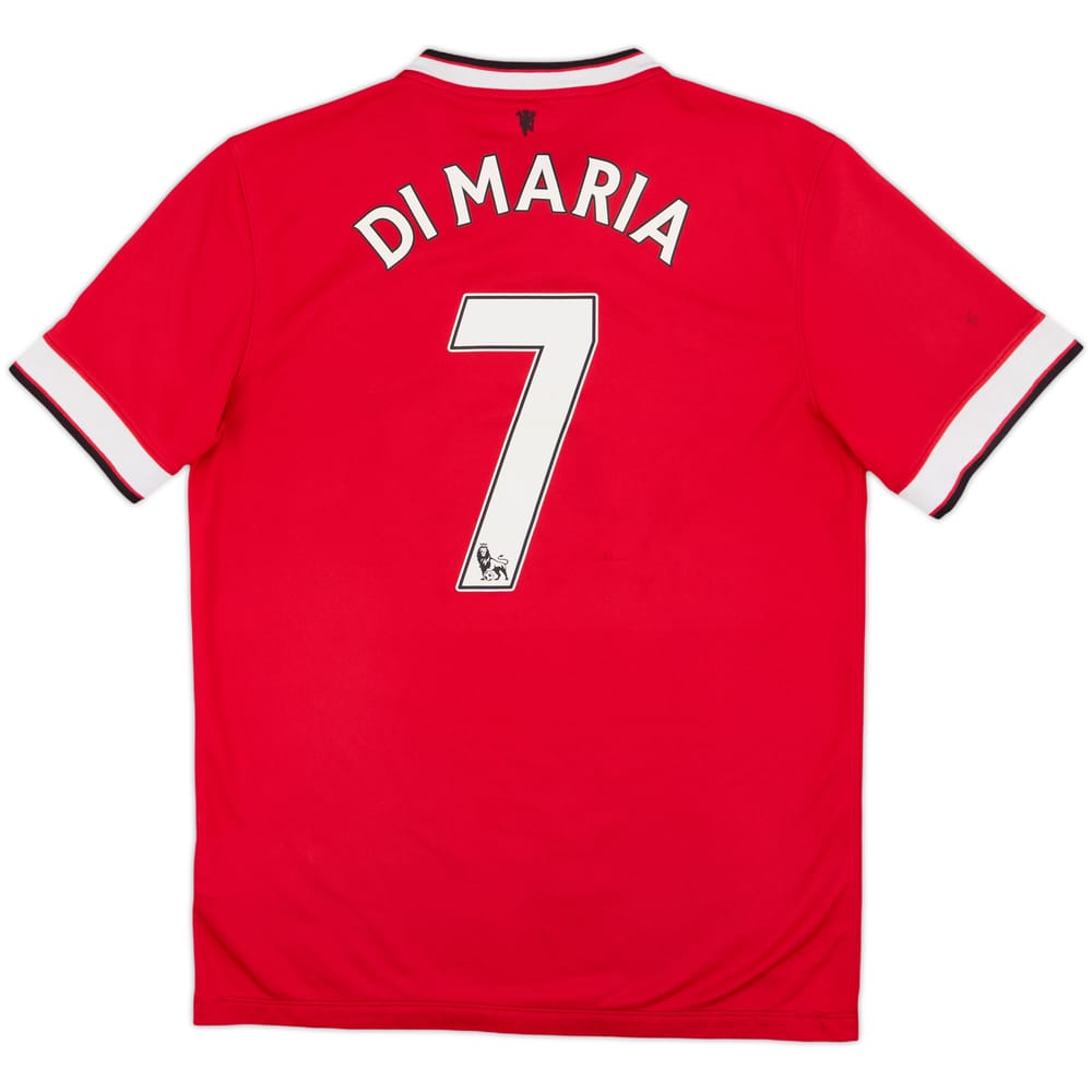 2014-15 Manchester United Home Shirt Di Maria #7 - 8/10 - (M)