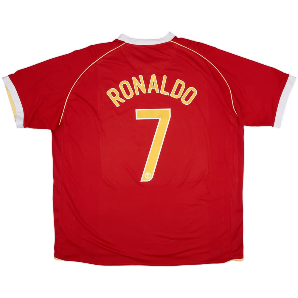Camiseta de local del Manchester United 2006-07 Ronaldo #7 - 8/10 - (3XL)