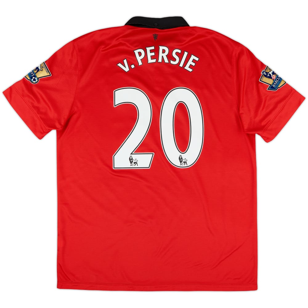 2013-14 Manchester United Home Shirt v.Persie #20 - 6/10 - (L)