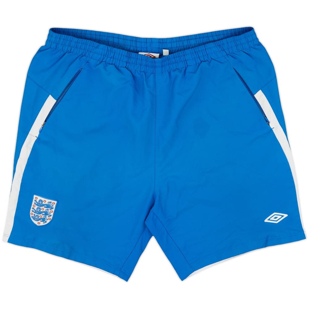 2010-11 England Umbro Training Shorts - 9/10 - (L)