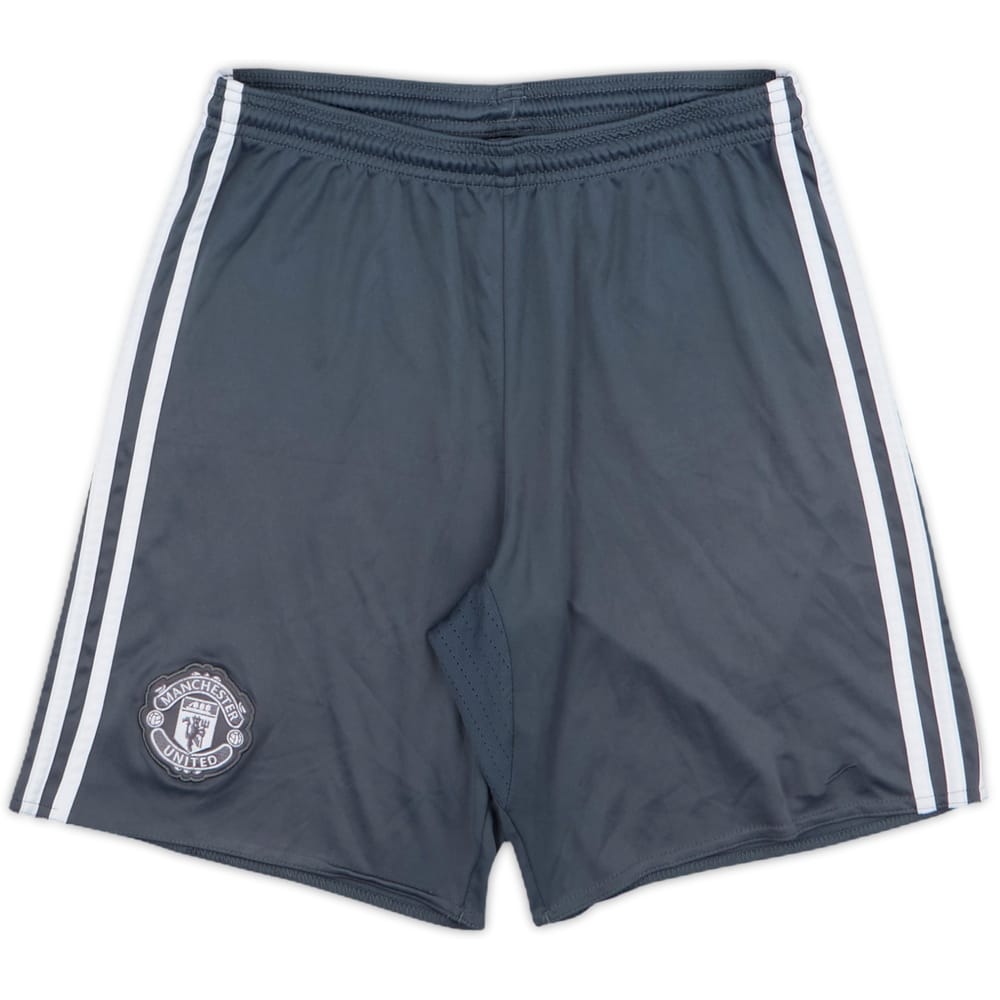 2016-17 Manchester United Third Shorts - 8/10 - (S)