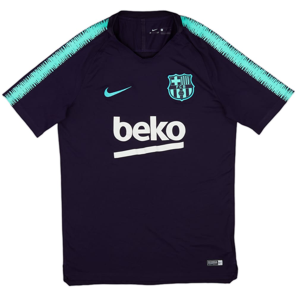 2018-19 Barcelona Nike Training Shirt - 9/10 - (M)