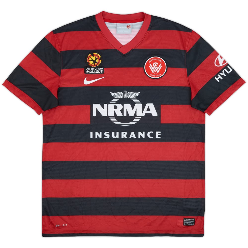 2012-14 Western Sydney Wanderers Home Shirt - 8/10 - (L)