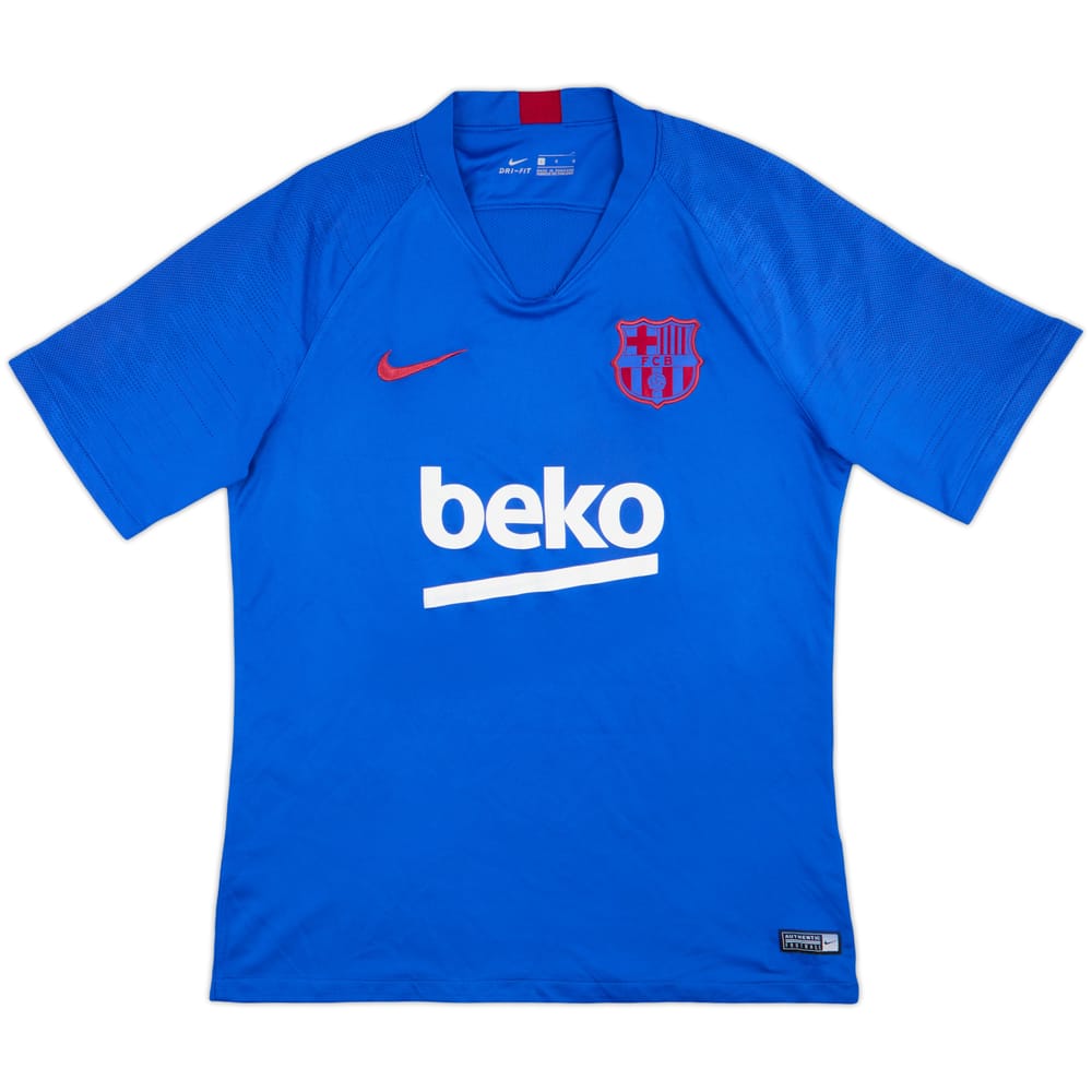 2019-20 Barcelona Nike Training Shirt - 8/10 - (L)