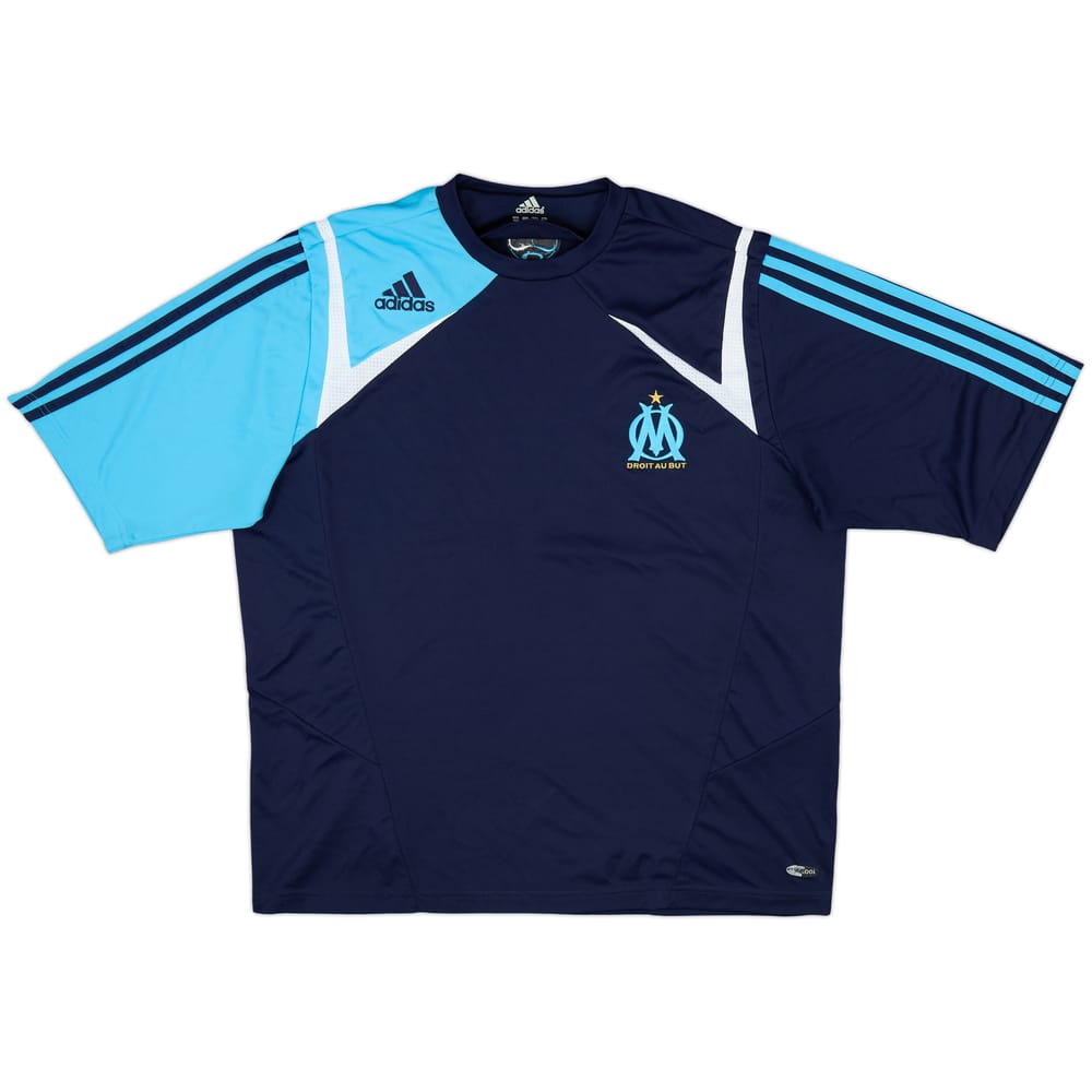 2007-08 Olympique Marseille adidas Training Shirt - 7/10 - (L/XL)
