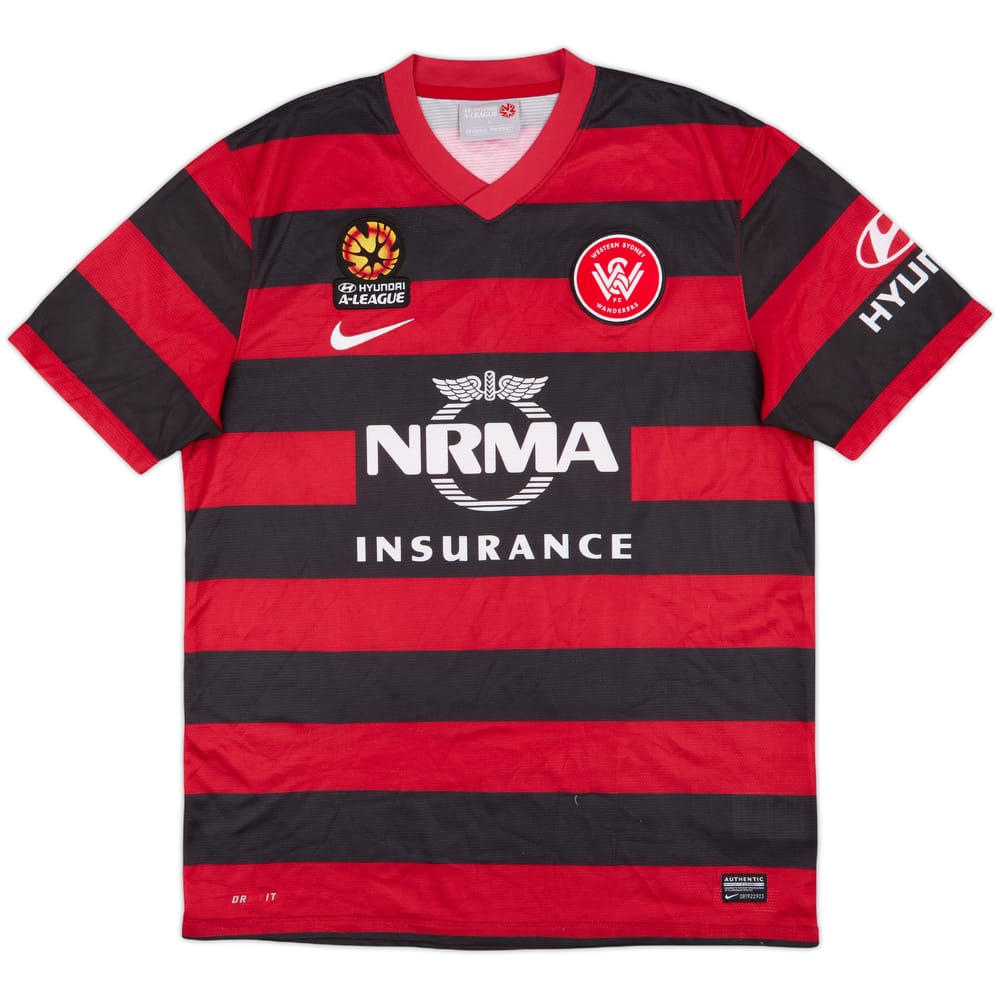 2012-14 Western Sydney Wanderers Home Shirt - 8/10 - (L)