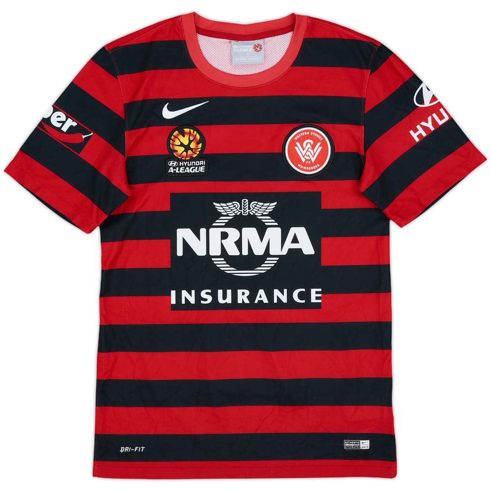 2014-15 Western Sydney Wanderers Home Shirt - 8/10 - (S)