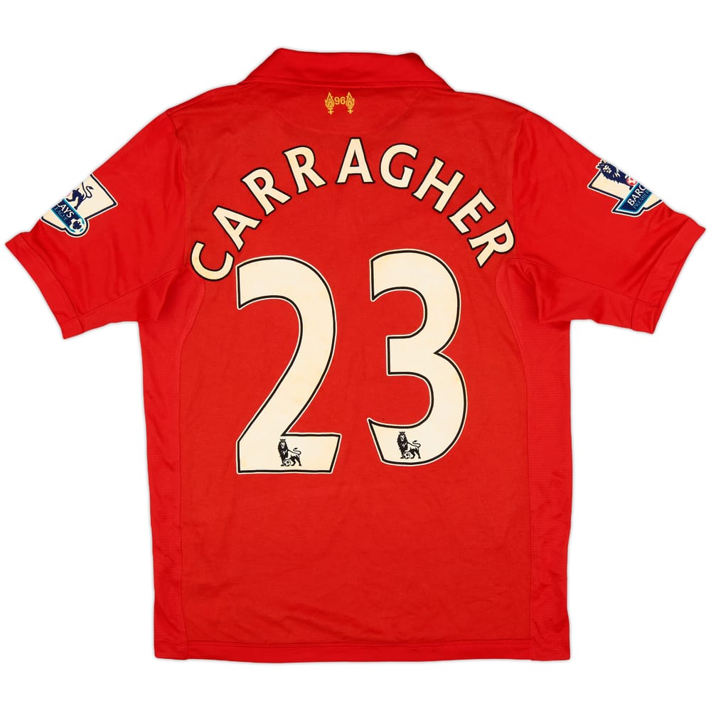 2012-13 Liverpool Home Shirt Carragher #23 - 5/10 - (S)