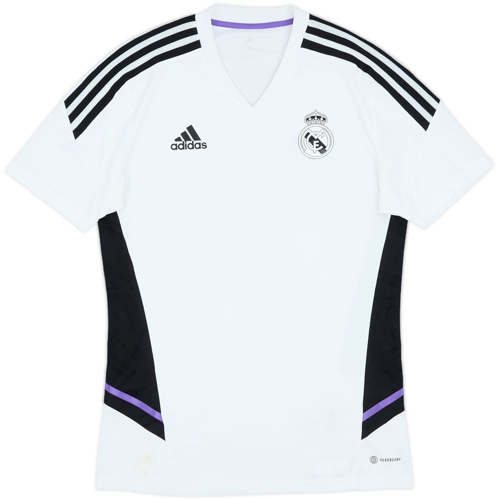 2022-23 Real Madrid adidas Training Shirt - 7/10 - (S)