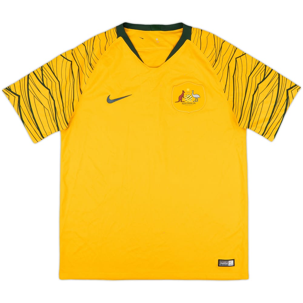2018-20 Australia Home Shirt - 7/10 - (L)