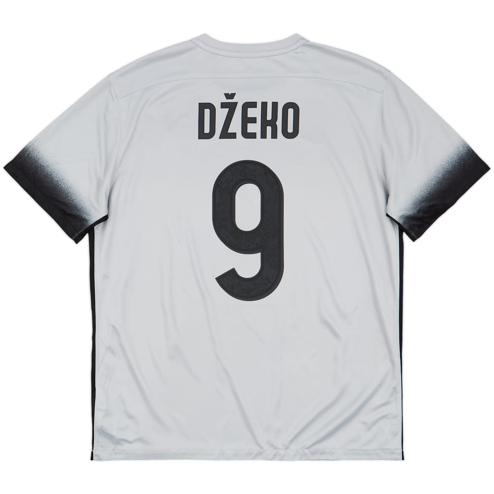 2015-16 Roma Third Shirt Dzeko #9 - 6/10 - (XL)