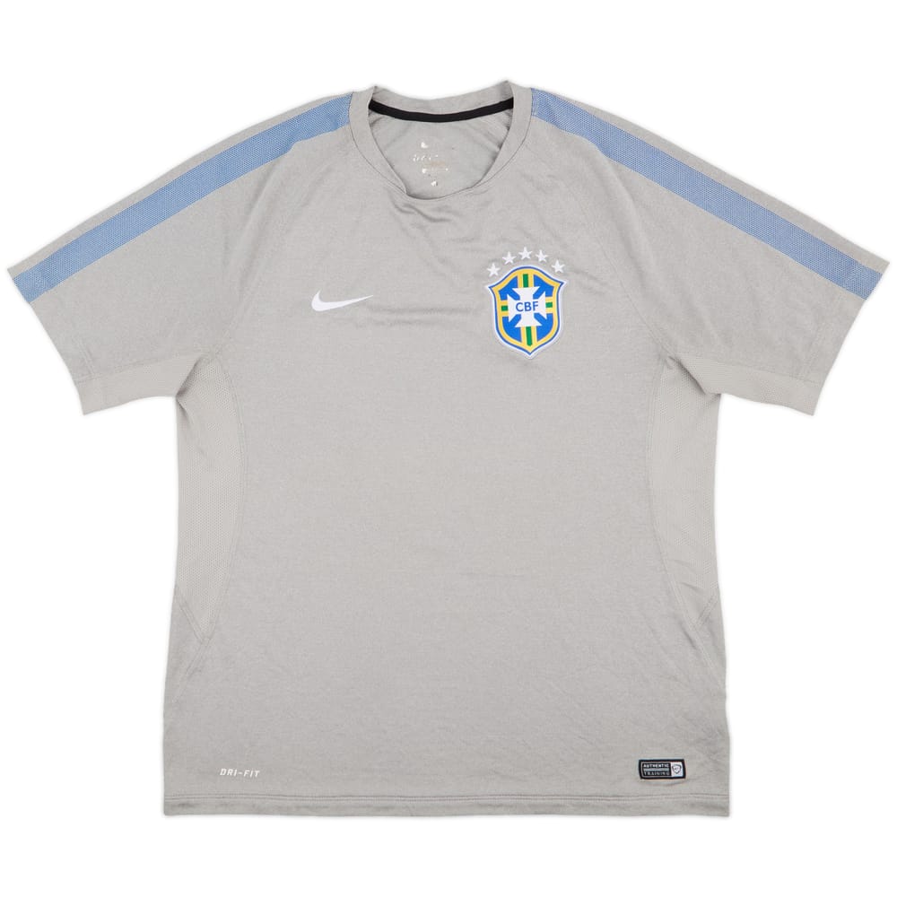 2014-15 Brazil Nike Training Shirt - 9/10 - (L)