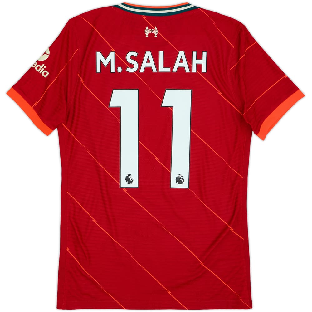 2021-22 Liverpool Authentic Home Shirt M.Salah #11 - 6/10 - (S)