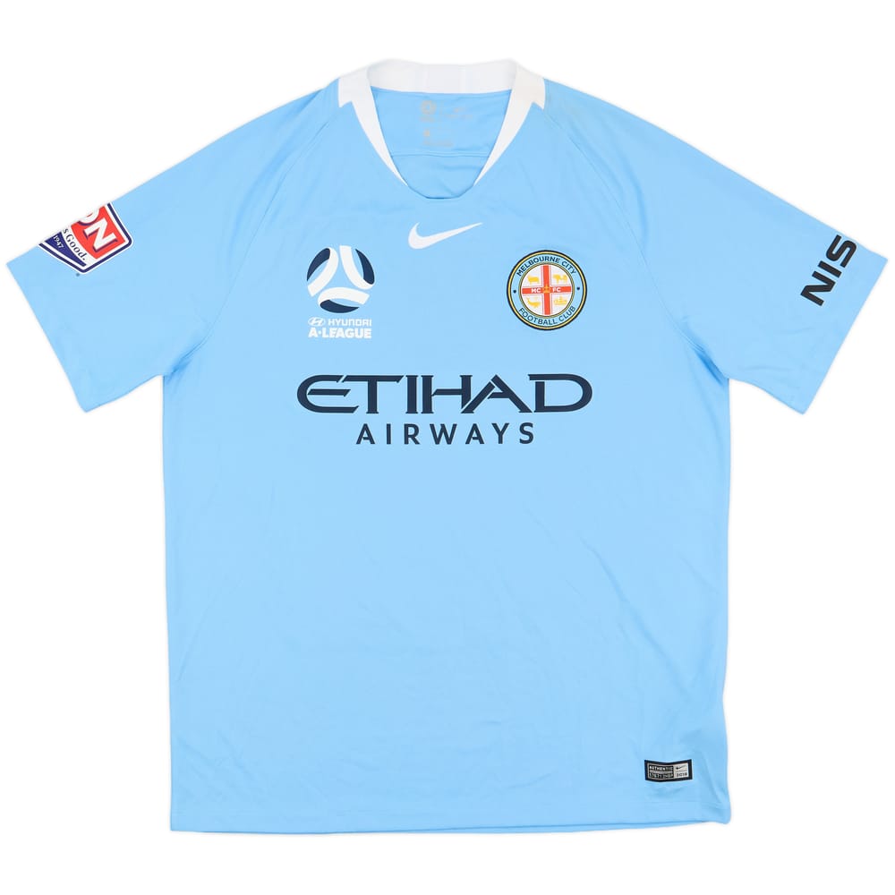 2018-19 Melbourne City Home Shirt - 10/10 - (L)