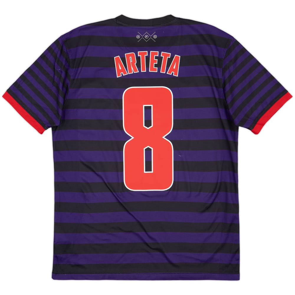 2012-13 Arsenal Away Shirt Arteta #8 - 7/10 - (M)