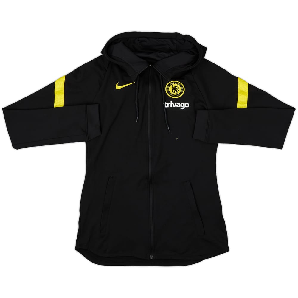2021-22 Chelsea Nike Hooded Track Jacket - 8/10 - (S)