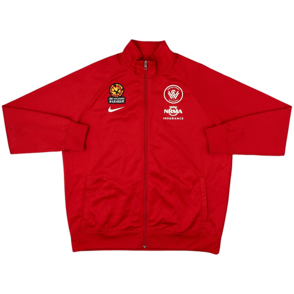 2013-14 Western Sydney Wanderers Nike Track Jacket - 9/10 - (XL)