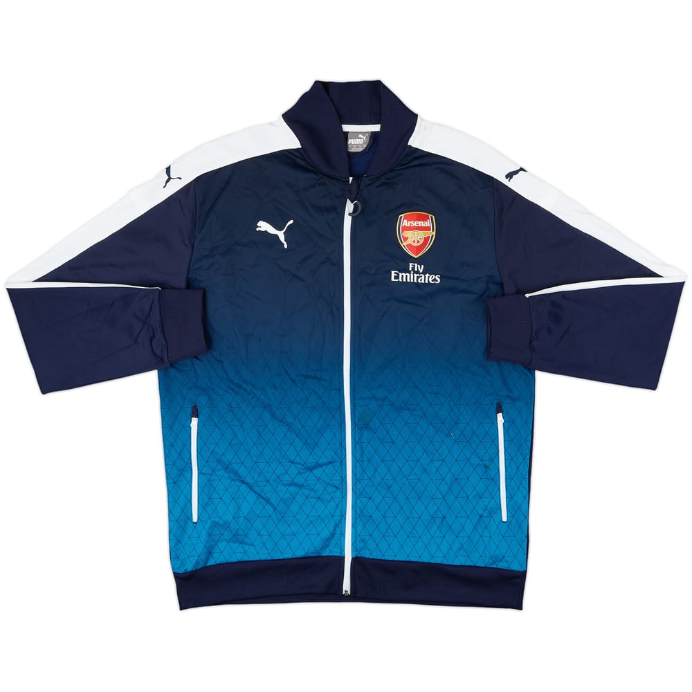 2015-16 Arsenal Puma Track Jacket - 8/10 - (XL)