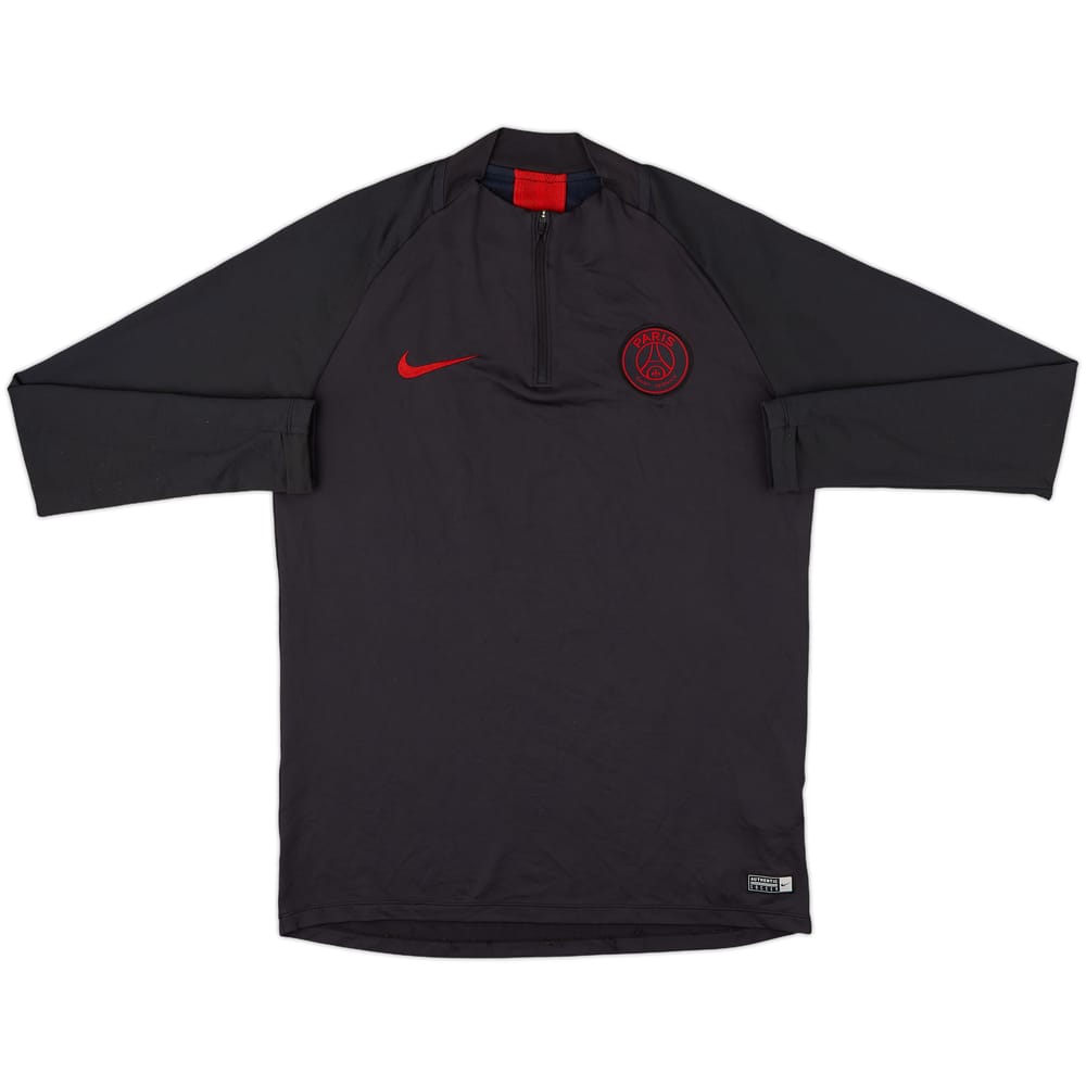 2019-20 Paris Saint-Germain Nike 1/4 Zip Training Top - 6/10 - (M)