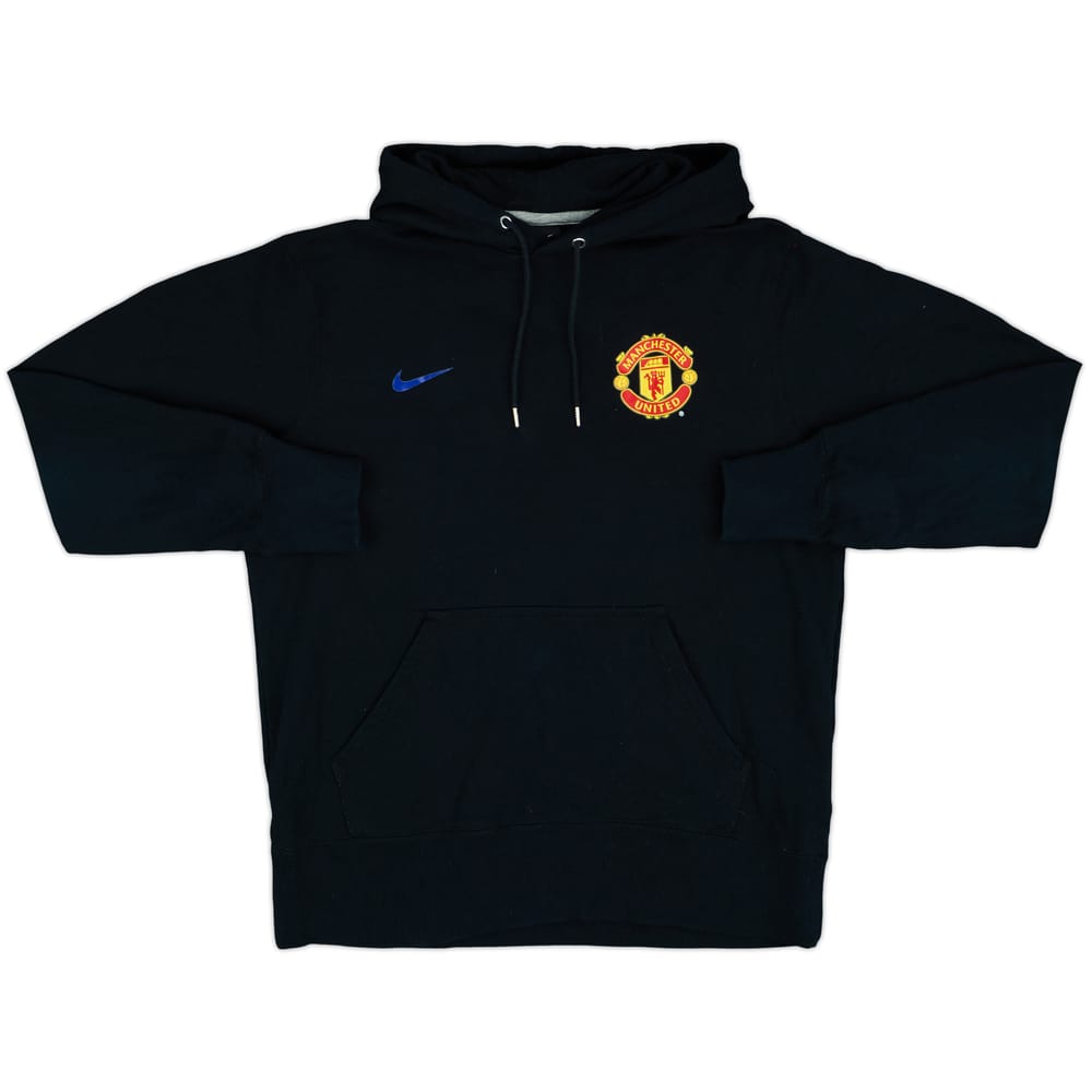 2012-13 Manchester United Nike Hooded Sweat Top - 9/10 - (XL)