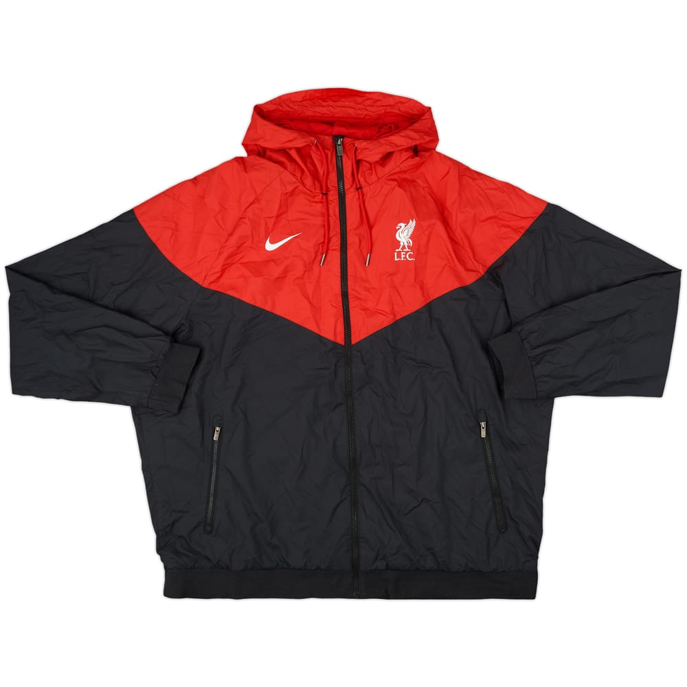2020-21 Liverpool Nike Hooded Track Jacket - 8/10 - (XXL)
