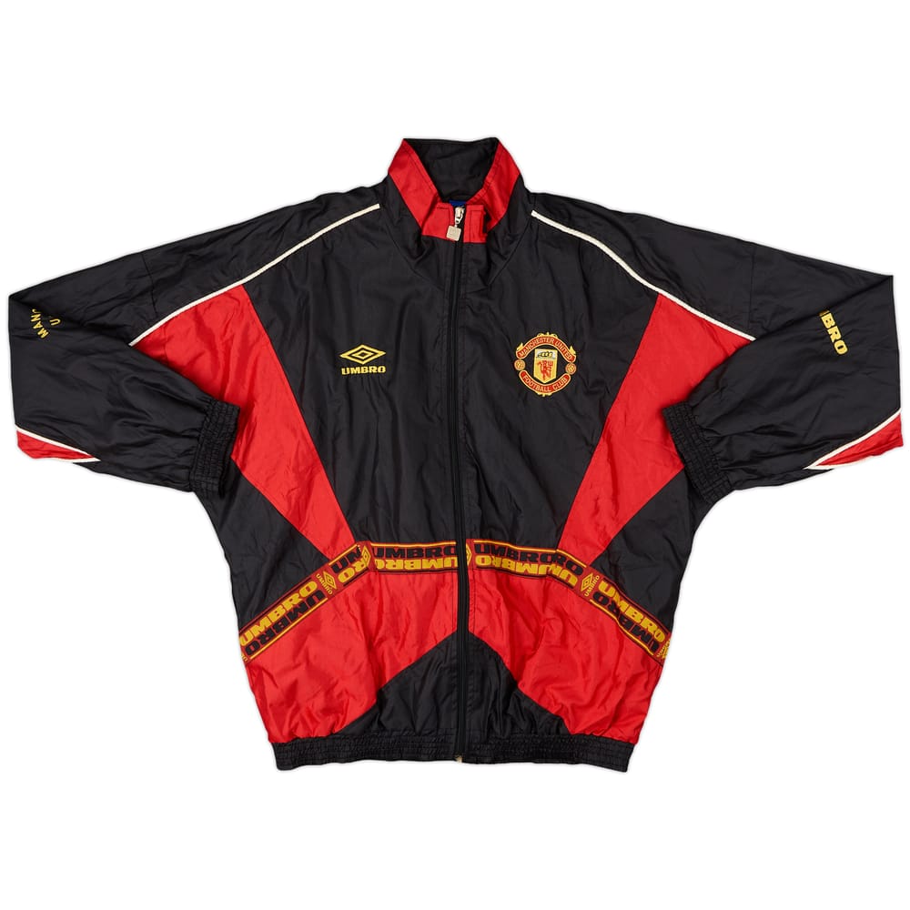 1996-97 Manchester United Umbro Track Jacket - 9/10 - (S)