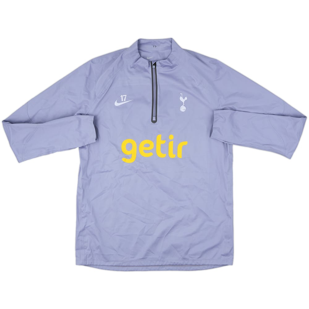 2023-24 Tottenham Player Issue Nike 1/4 Zip Drill Top (C. Romero) #17 - 8/10 - (L)