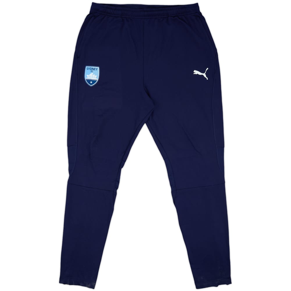 2017-18 Sydney FC Puma Track Pants/Bottoms - 8/10 - (L)
