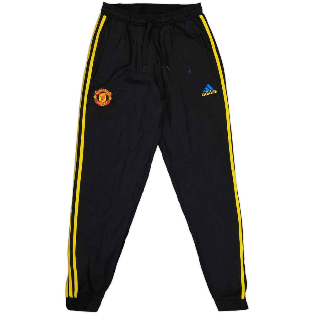 2021-22 Manchester United adidas Track Pants/Bottoms - 7/10 - (S)