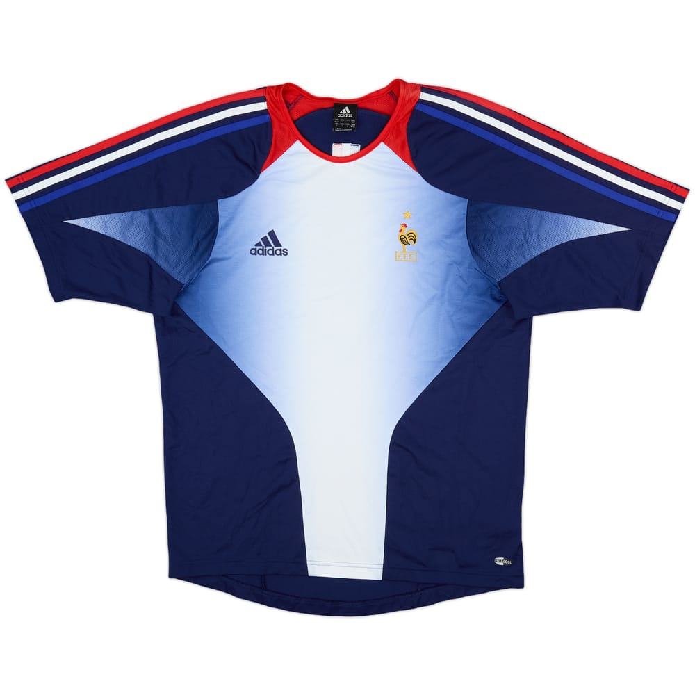 2004-06 France adidas Training Shirt - 9/10 - (M/L)